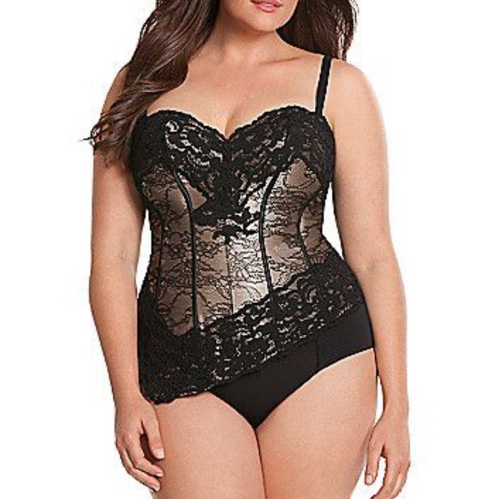 COPY - Lane Bryant Asymmetrical Corset Size 18/20
